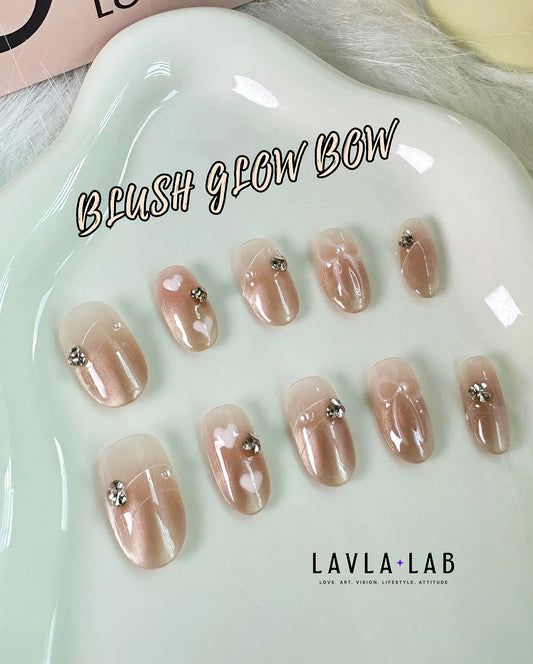 Blush Glow Bow