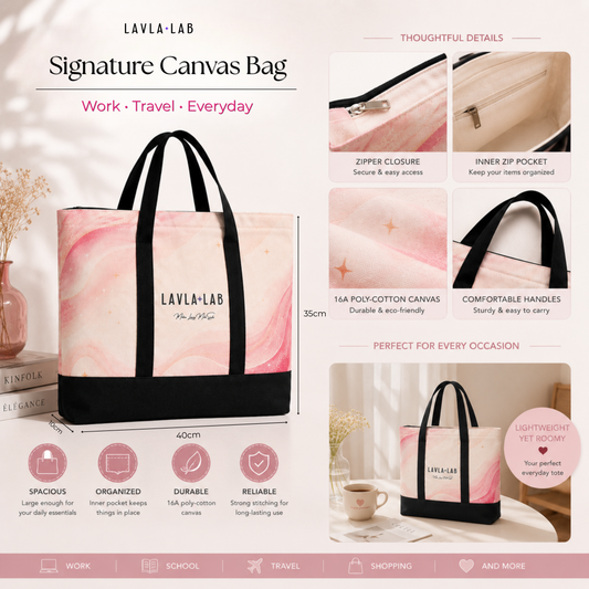 Signature Canvas Bag