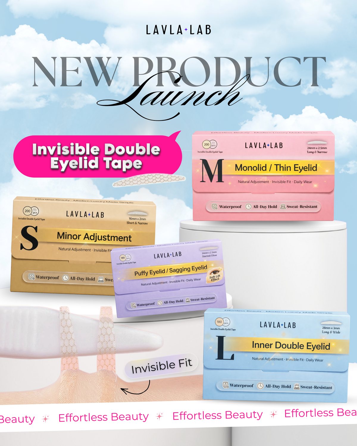 Invisible Double Eyelid Tape | Bundle Deal