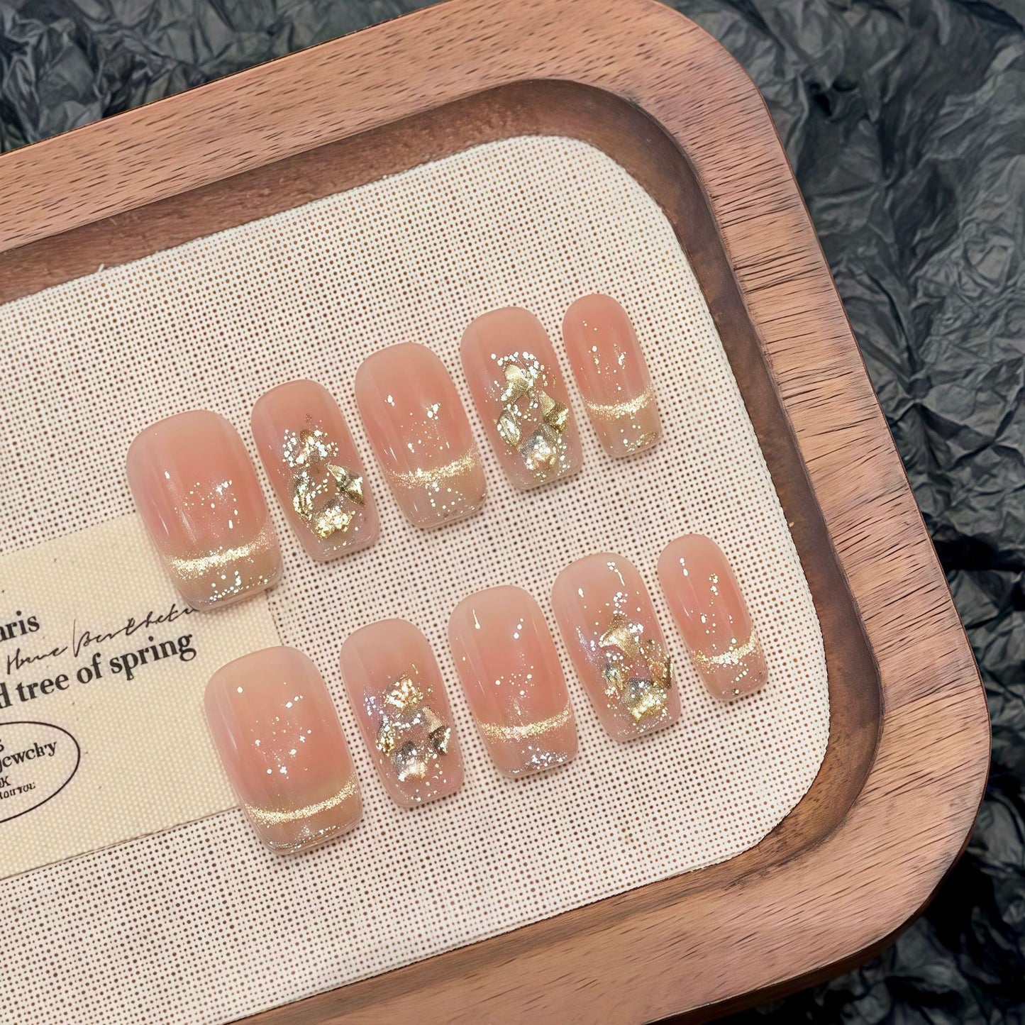 Sunset Rose Gold Cat Eye
