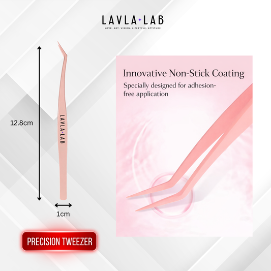 Precision Tweezer | Non-Stick Coating | Lash Tool