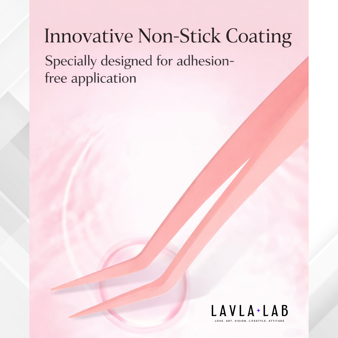 Precision Tweezer | Non-Stick Coating | Lash Tool